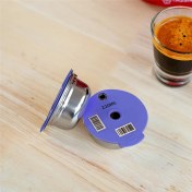 Resim Teedoo Bosch Tassimo Makinesi Için Kahve Kapsül Pod'u, Yeniden Doldurulabilir Filtre Pod'u, Silikon Kapak Değiştirme, 220 ml Espresso Kahve (Yurt Dışından) 