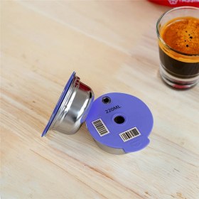 Resim Alchemy Craft Bosch Tassimo Makinesi Için Kahve Kapsül Pod'u, Yeniden Doldurulabilir Filtre Pod'u, Silikon Kapak Değiştirme, 220 ml Espresso Kahve (Yurt Dışından) 