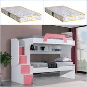 Resim Setaymobilya Ranza, Inci 2 Li Ranza Pembe + 2 Adet Comfort Yatak 