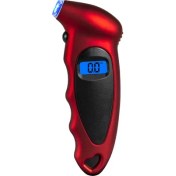 Resim Xiyu Shop Kırmızı Stil Lastik Basıncı Göstergesi Arka Işık Yüksek Hassasiyetli Dijital Lastik Basıncı Izleme Araba Lastiği Hava Basıncı Göstergesi Ölçer LCD Ekran (Yurt Dışından) 
