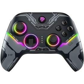 Resim Sones Easysmx X15 Hall Joystick Tetikleyici Rgb Kablosuz Oyun Kumandası Mekanik 