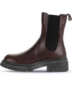 Resim Bueno Shoes Kahverengi Deri Kadın Topuklu Bot 01WD2100 01WD2100 