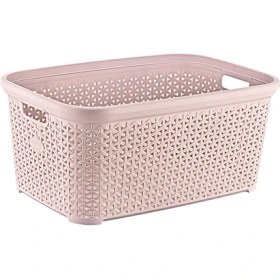 Resim Hobby Life Rattan Köşeli Sele (Çamaşır Sepeti) 50 L 