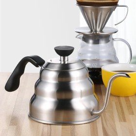 Resim Black Goat Barista Coffee Pot Kettle - Filtre Kahve Demliği (Ibrik) 1200Ml 