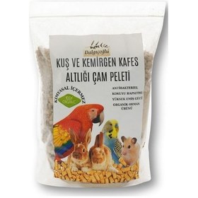 Resim Kuş ve Kemirgen Kafes Altlığı Çam Peleti 2 Kg (4 L) – %100 Doğal 