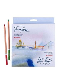 Resim St. Petersburg White Nights Aquarell Sulu Boya Kalemi Seti 48 Ren 