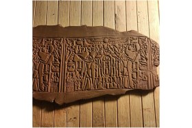 Resim Feyza Design 8 cm Mısır Doku Mührü Silindiri, Seramik ve Polymer Kil Için Mükemmel 