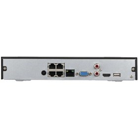 Resim Dahua NVR2104HS-P-T 4 Kanal 4POE H265 Kayıt Cihazı 