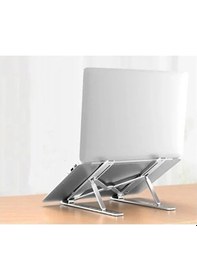 Resim Alüminyum Katlanabilir Ayarlı Dizüstü Laptop Notebook 