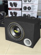 Resim patili tasarım 30 cm Kutu Bass KABİNLi 1400w 300rms 