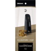 Resim D'addario Royal H-ligature & Cap Soprano Saksafon (Gold Plated) 