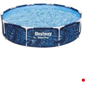 Resim Genel Markalar 3,05m x 66cm Aile Boyu Şişme Havuz - Bahçe Keyfi 