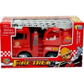 Resim Can Oyuncak 175B-2 Çarp Dön Pilli Itfaiye 