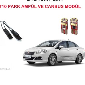 Resim Fiat Linea T10 Plaka Led Lambası ve Canbus Modülü 