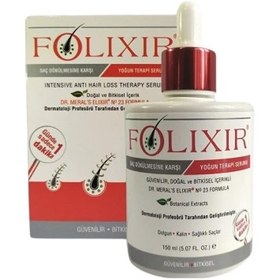 Resim Folixir Elixir Saç Dökülmesine Karşı Mega Serum 150ml 