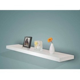 Resim Rafkestir 100 X 15 Gizli Bağlantılı Duvar Rafı ( Parlak Beyaz ) 