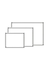 Resim Ant Yazı Lamine Yüzey Alüminyum Çerçeve Duvara Monte Yazı Tahtası 35x45 Cm Ant743 Beyaz 