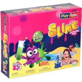 Resim Asya Playtoys Slıme Set Cloud Pufidik Slime 