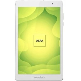 Resim Hometech Alfa 8sm 4 Çekirdek 8 Inç IPS Ekran Bluetooth Wifi Webcam Gümüş Android Tablet 