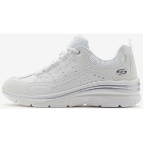 Resim Skechers Fashion Fit Kadın Beyaz Spor Ayakkabı 896295tk Ofwt Beyaz 