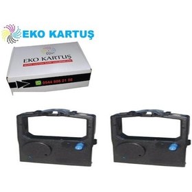 Resim Eko Kartuş Oki ML-320 lı Ekonomik 2’li Yazıcı Şeriti, 
