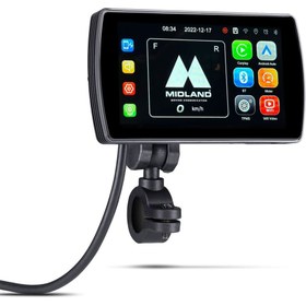 Resim Midland Bikeplay Pro Motosiklet CarPlay Sistemi 