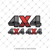 Resim Bay Etiket Hbg118 4x4 Yazili Etiket Uclu Set 