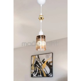 Resim Akses Tekli Bal Camlı Beyaz Sarkıt Salon-Oturma-Çocuk-Yatak Odası-Yemek Odası-Antre-Mutfak 