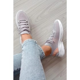 Resim Triko Sararmaz Taban Hafif Rahat Günlük Çorap Spor Ayakkabı 351 