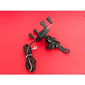 Resim Usb Şarjlı Telefon Tutucu 