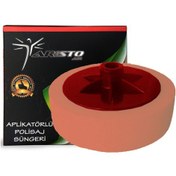 Resim Aristo Polisaj Pasta Süngeri Turuncu Orta Sert 14mm 