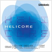 Resim D'Addario H513 4/4M Helicore G Çello Teli (Sol) 