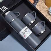 Resim 1 set 500ml Paslanmaz Çelik İzole Vakumlu Termos Seti - Kapaklı Seyahat Bardağı, İçecekleri Saatlerce Sıcak veya Soğuk Tutar, Açık Hava Aktiviteleri ve Ofis Kullanımı için Mükemmel 