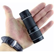 Resim Monoküler Teleskop 10x22 Akıllı Telefon Adaptörü Bak4 Lens Sarı İle Yüksek Güç Yaşam Kompakt Sarı 