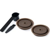 Resim Galaxxy Nespresso Vertuo ve Vertuoline Kapsülleri Için 2 Adet Yeniden Kullanılabilir Kapak, Yeniden Doldurulabilir ve Uyumlu Silikon (Yurt Dışından) 