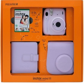 Resim Fujifilm Instax Mini 11 Lila Kit 