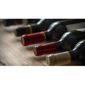 Resim 50 Adet Kapşon Siyah 30.5-60 Mm Şarap Şişesi Kapatma Kapüşon 