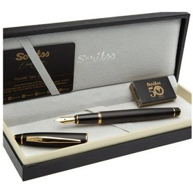 Resim Mat Siyah Dolma Kalem Ve Özel Kutu 