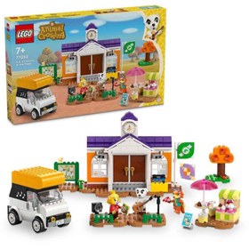 Resim Nessiworld 77052 Lego Animal Crossing K.K. Meydan Konseri 550 parça +7 yaş 