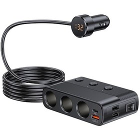 Resim Araç Şarj Cihazları 127w Pd+qc3.0 Hızlı Şarj Adaptörü K21137 