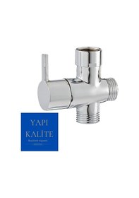 Resim YAPI KALİTE Robot Duş Seti Yönlendirici Musluk Krom 