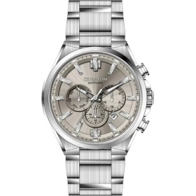 Resim Quantum PWG1094S.372 Tüm Fonksiyonlar Aktif Safir Camlı Çelik Kordon Çelik Kasa 10 Atm Suya Dayanıklı Metalik Renk Erkek Kol Saati 