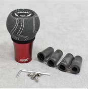 Resim Chuangyinshop Universal Jdm Super Racing Stili Alüminyum Vites Topu Kırmızı Renk Çoğu Araç İçin 