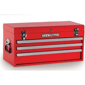 Resim Izeltaş Küçük Alet Sandığı Çekmeceli Kırmızı Boş 