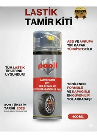Resim Lastik Tamir Kiti Spreyi Köpüğü Acil Lastik Şişirme Kiti 400 Ml 