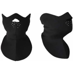 Resim Osi Motosiklet Bisiklet Polar Kışlık Yüz Maskesi Balaklava Neopren 