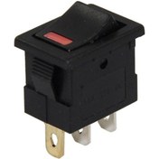 Resim Ic-118a Mini Işıklı 12 Volt Ledli Anahtar 