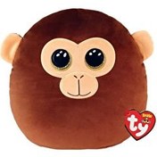 Resim TY Dunston Kahverengi Maymun Squishy 25 Cm 
