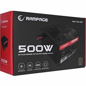 Resim Rampage RMP-500-80P 500 W 80+ Bronz Güç Kaynağı 