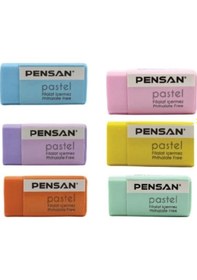 Resim Pss-24p Pastel Silgisi 6 Farklı Renk/adet 